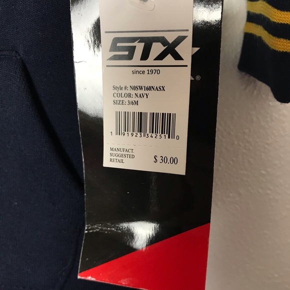 NWT navy STX Allstar hooded one piece - Picture 8 of 16